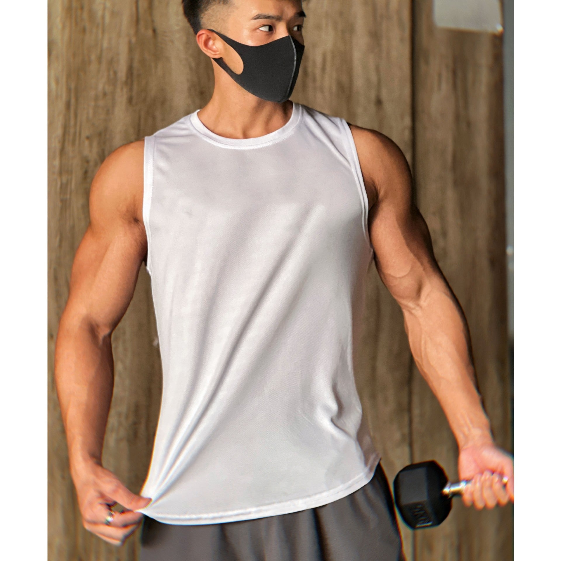MotionFit Men’s Quick-Dry Muscle Tank - MotionFit