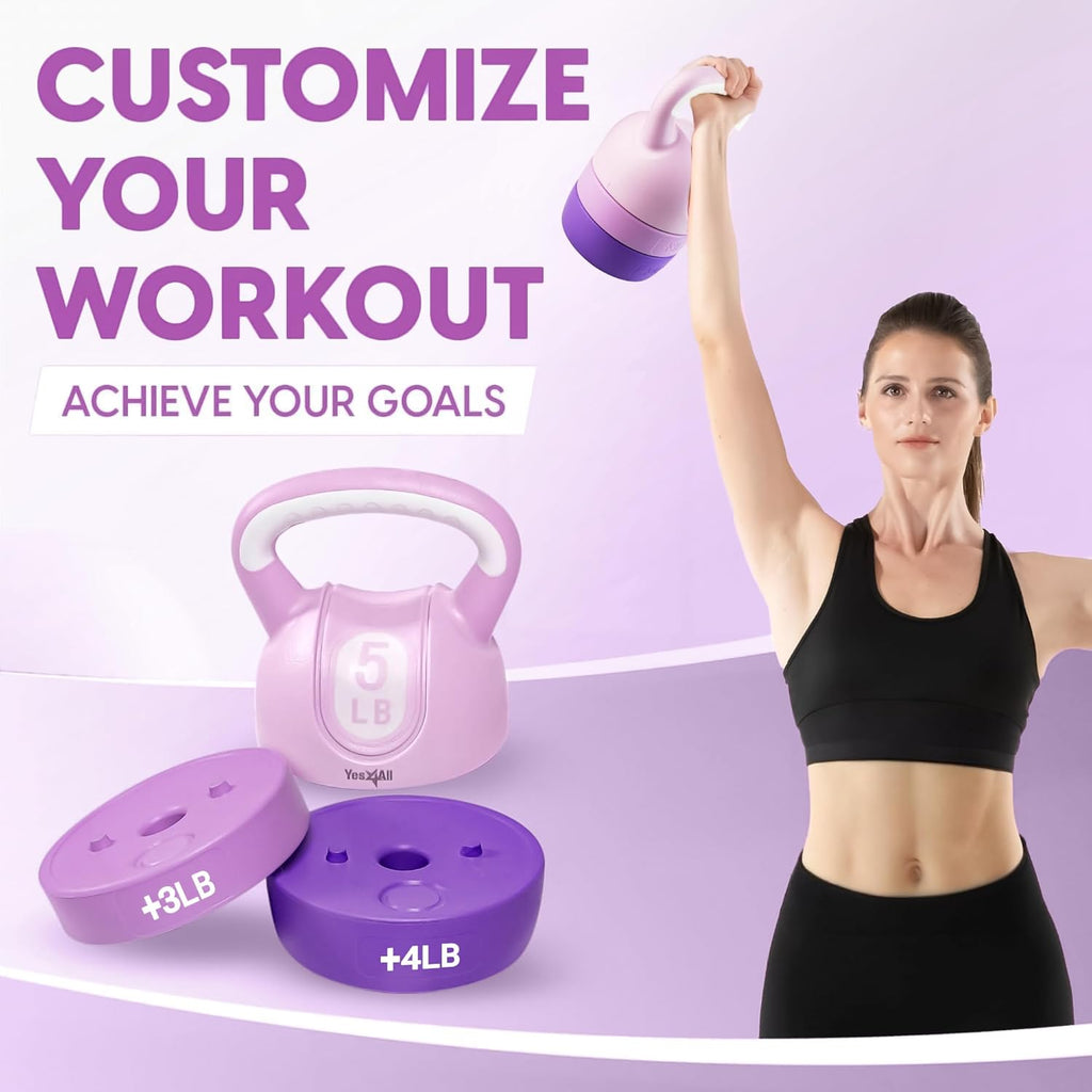 MotionFit Adjustable Kettlebell Set