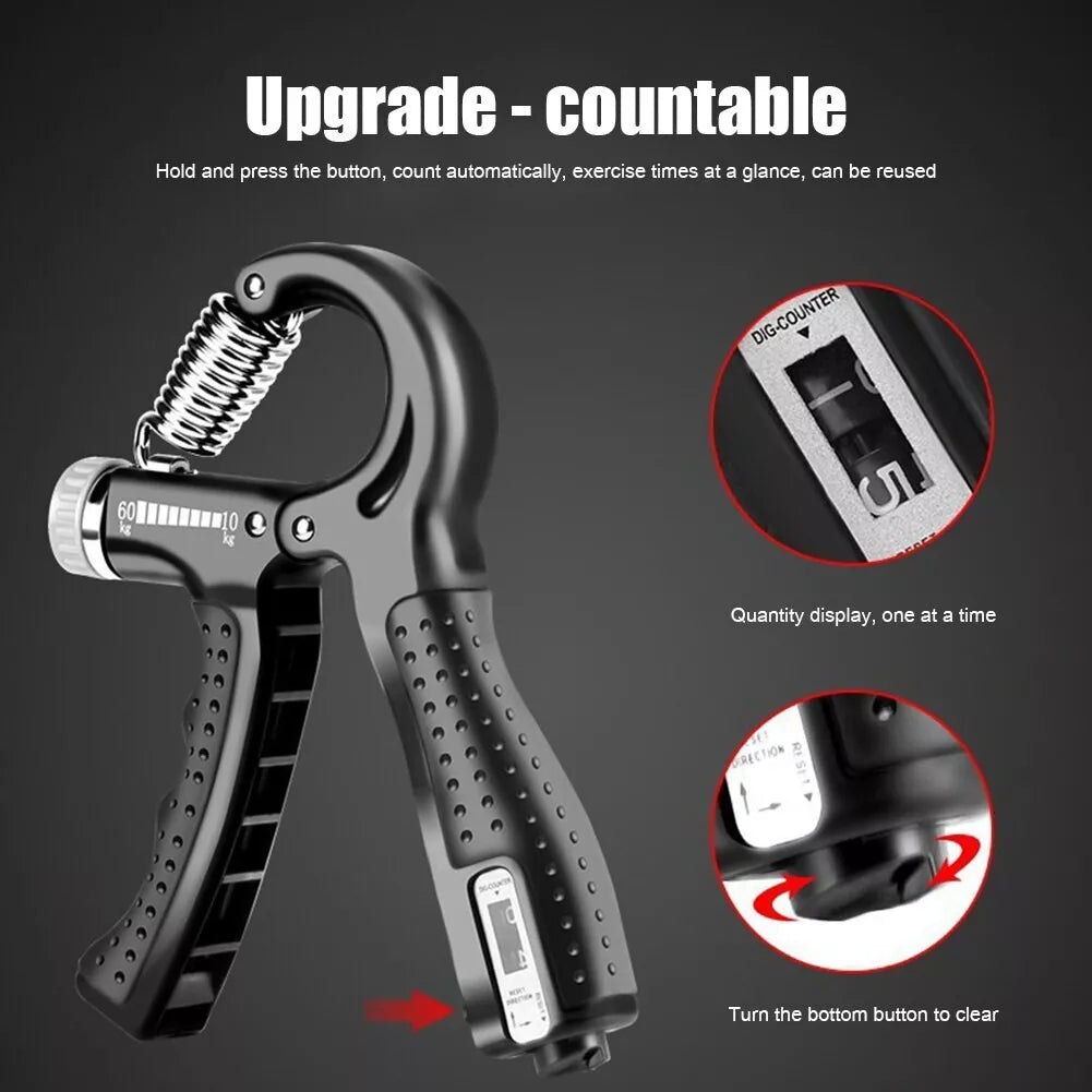 MotionFit Adjustable Hand Grip Strengthener - MotionFit