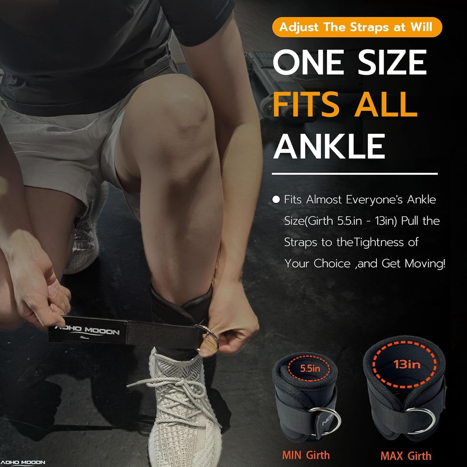 MotionFit Adjustable Ankle Training Straps