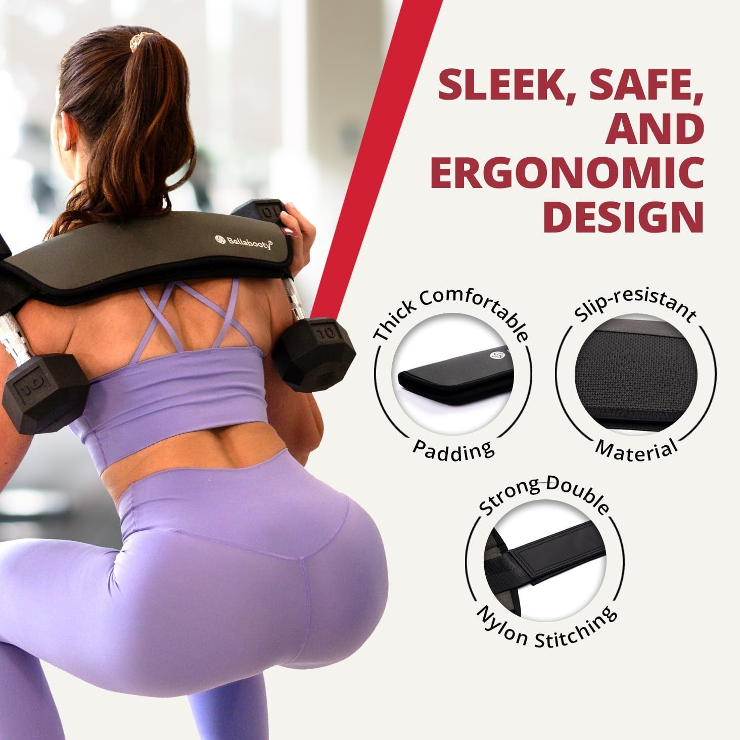 MotionFit Hip Thrust Support Pad