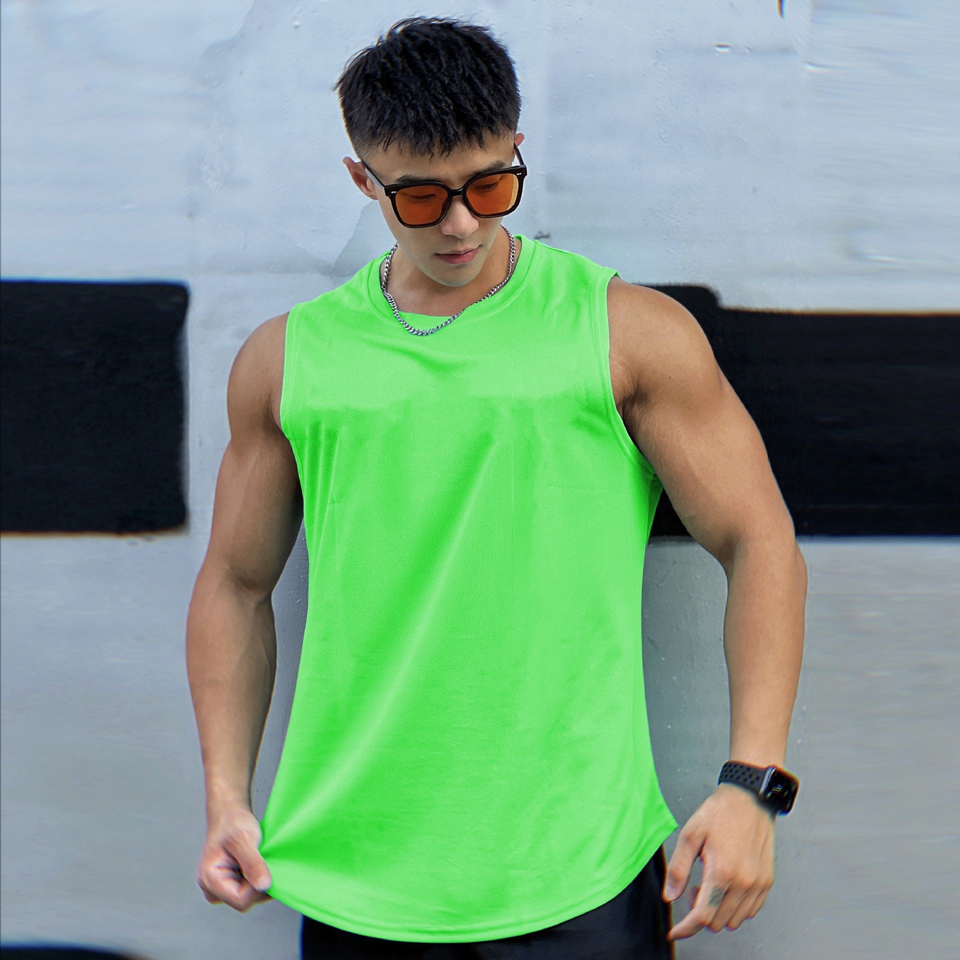 MotionFit Men’s Quick-Dry Muscle Tank - MotionFit