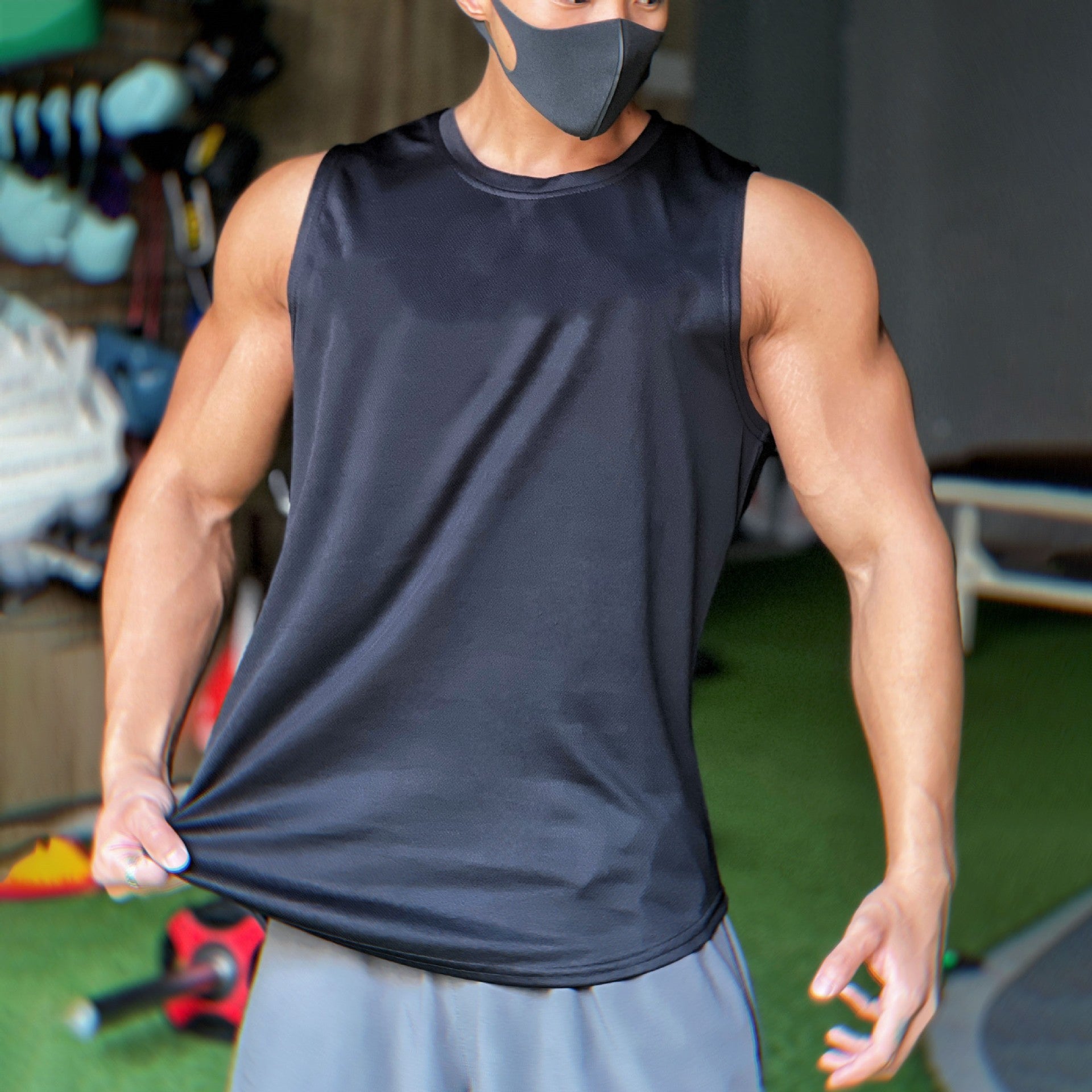 MotionFit Men’s Quick-Dry Muscle Tank - MotionFit