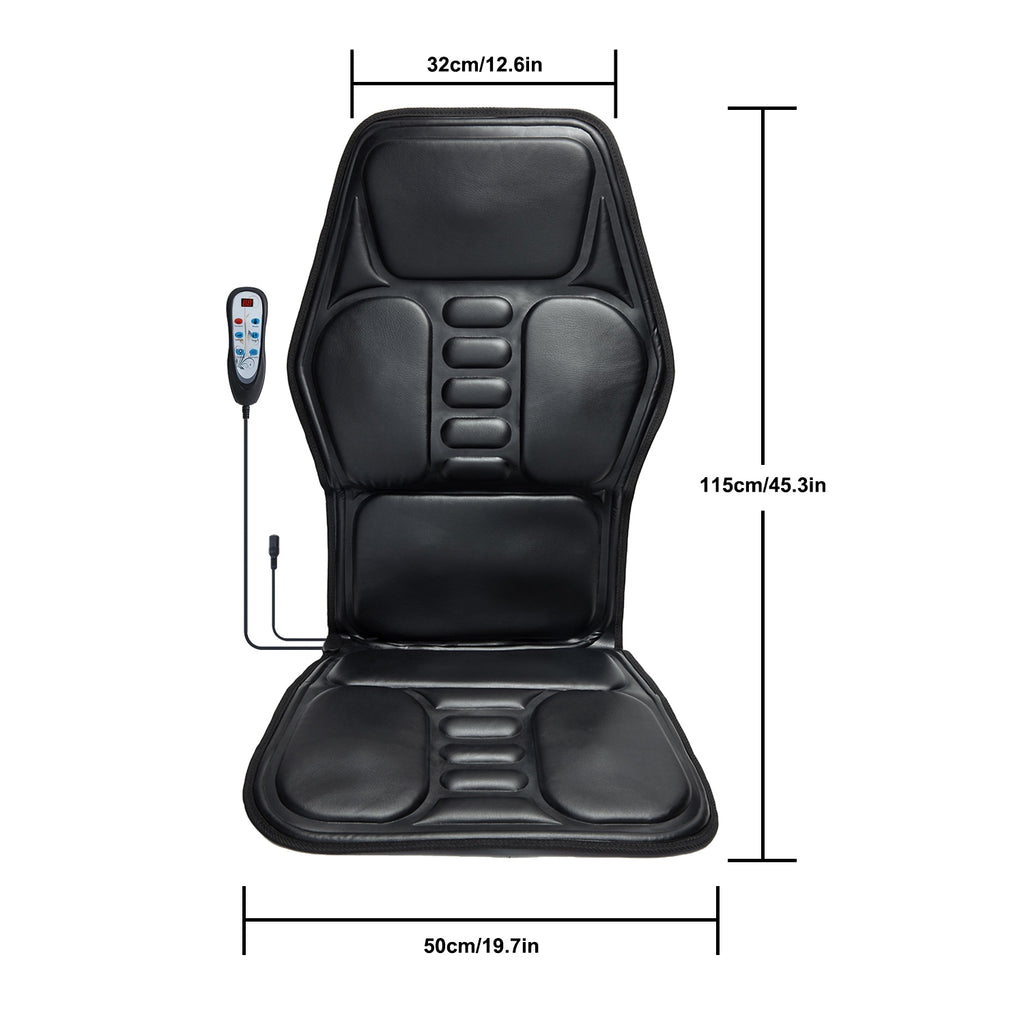 MotionFit Heated Vibration Massage Chair Pad