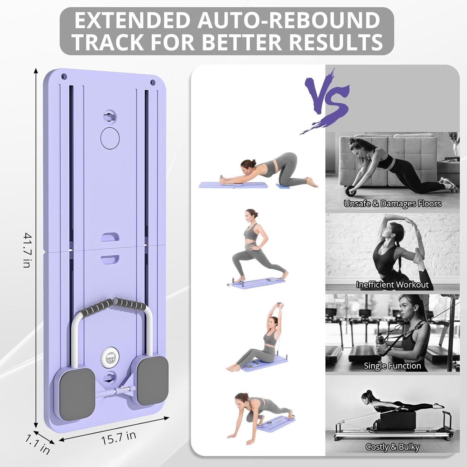MotionFit ProForm™ 5-in-1 Pilates Reformer Board
