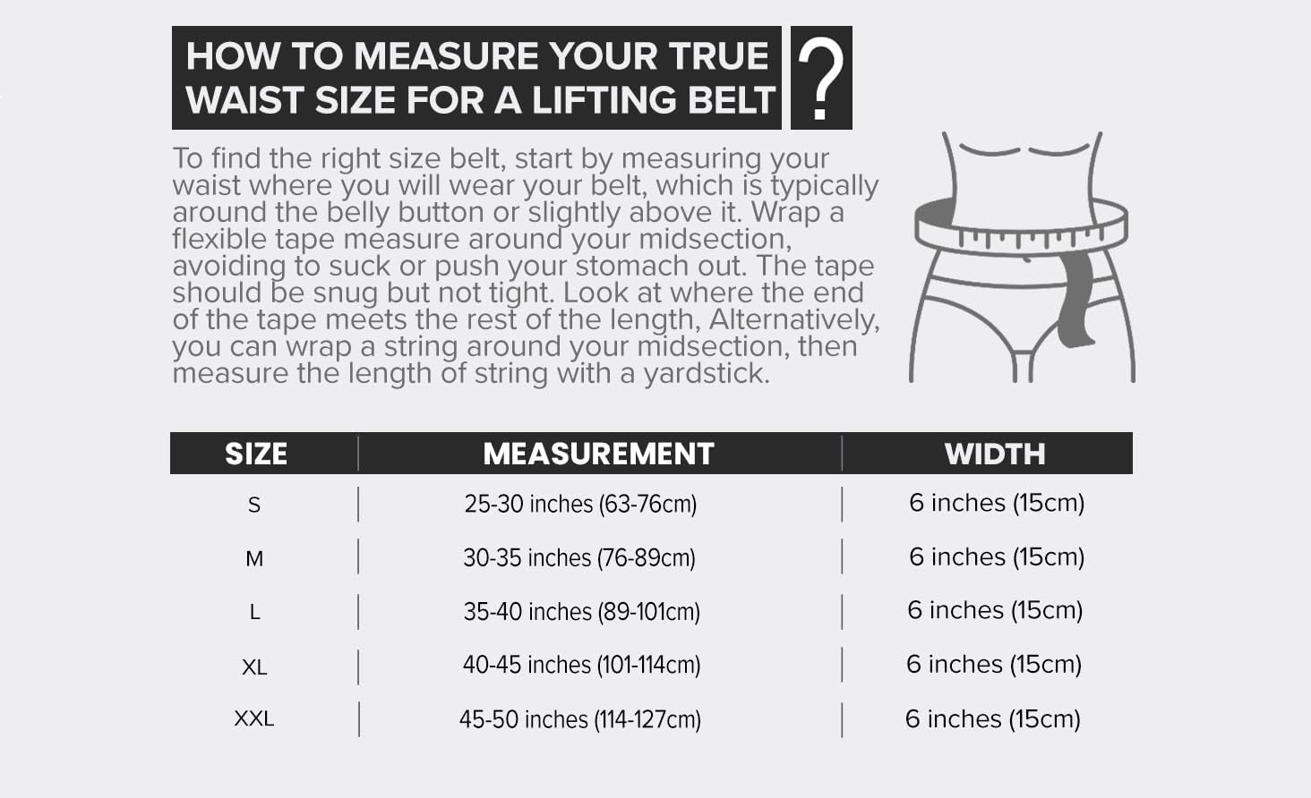 Powerlifting Belt Unisex