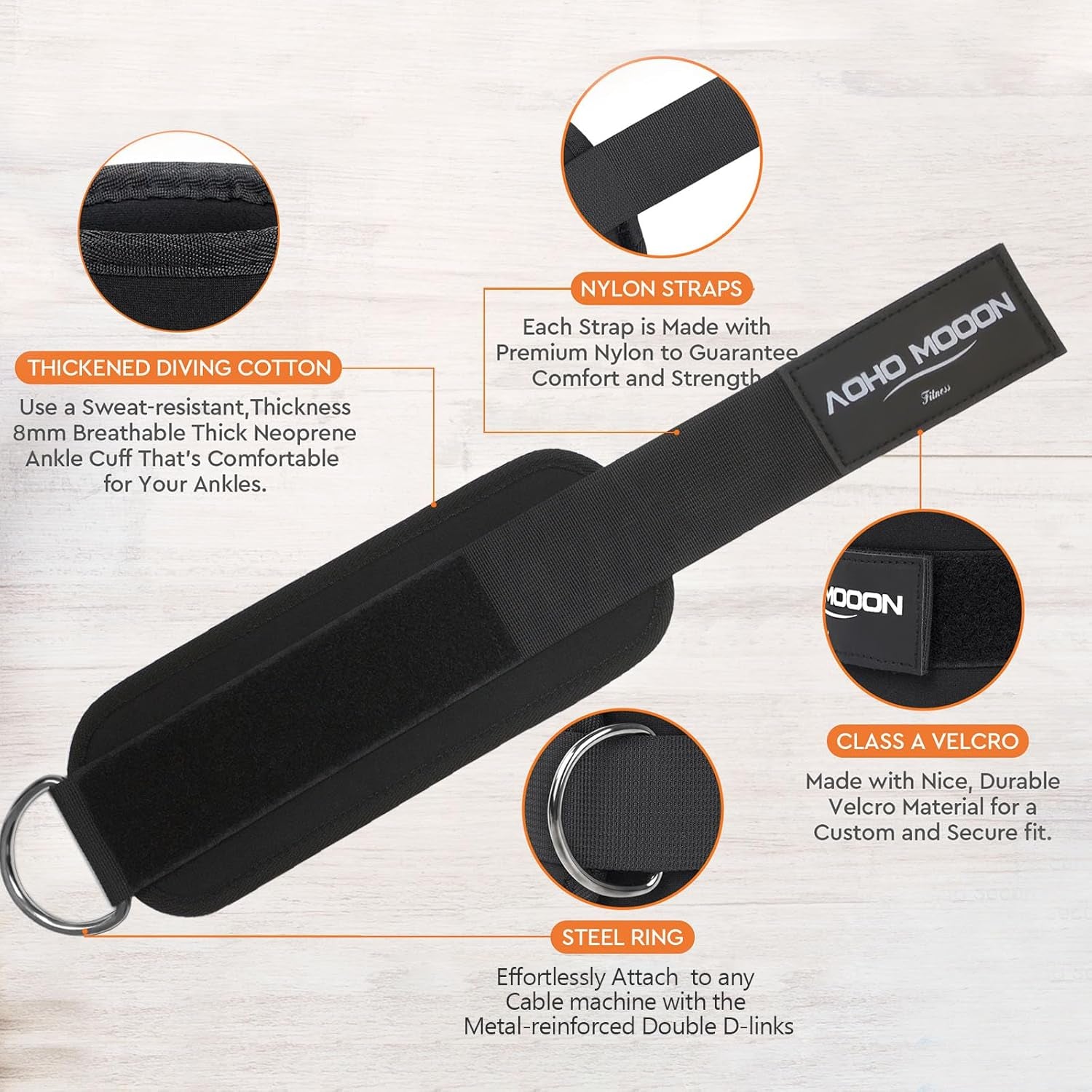 MotionFit Adjustable Ankle Training Straps