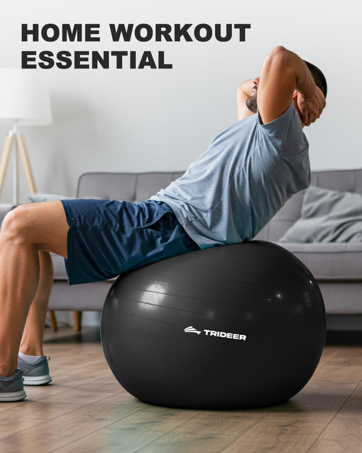 MotionFit Stability Exercise Ball – Core Training
