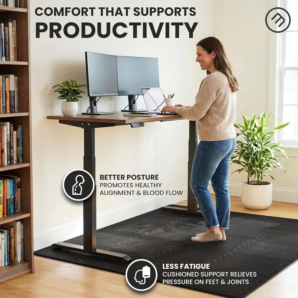 MotionFit Interlocking Gym Floor Mats