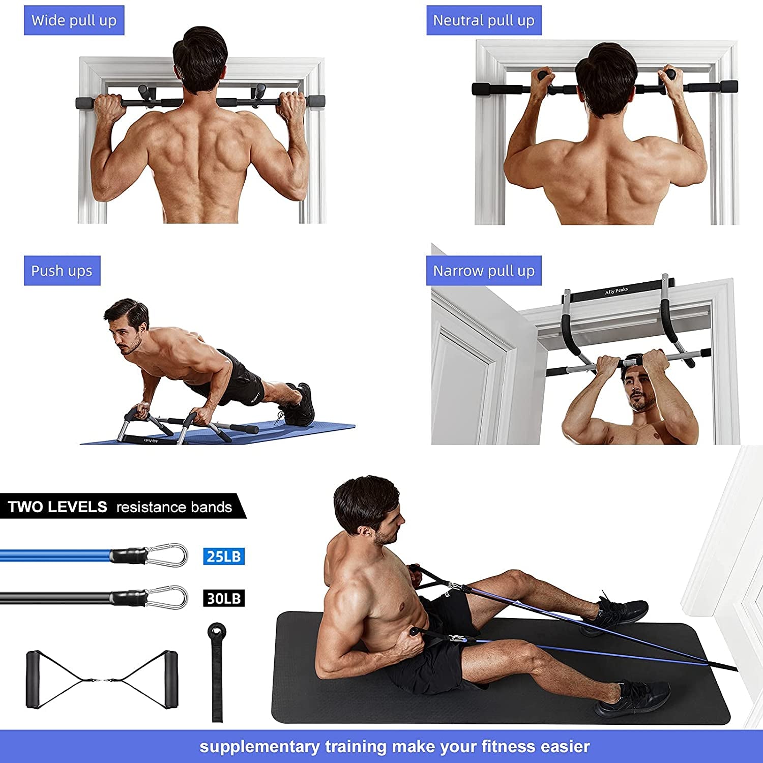 MotionFit Doorway Pull-Up Bar