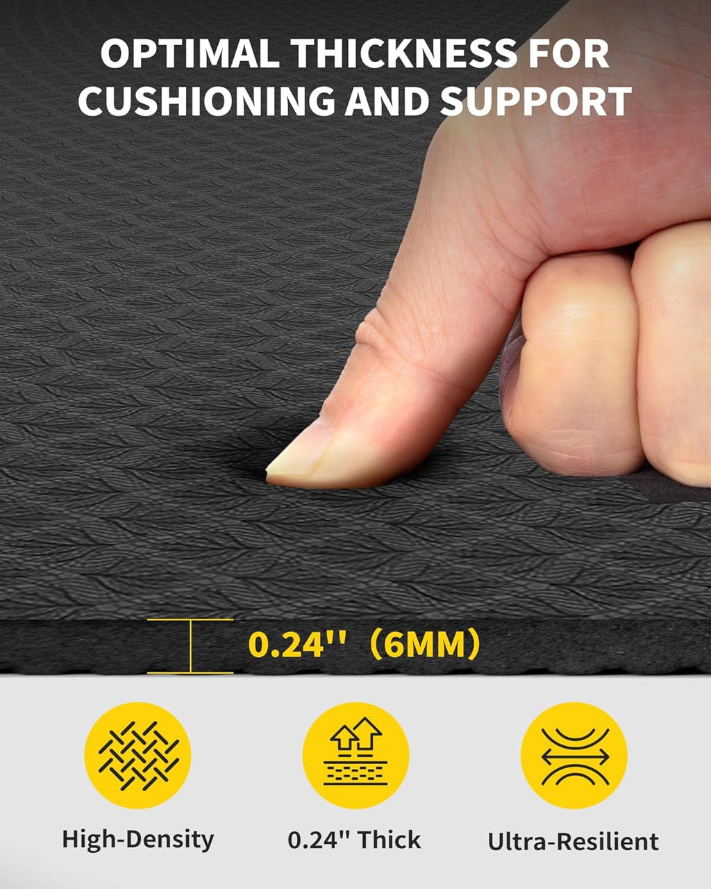 MotionFit Extra-Wide Yoga Mat