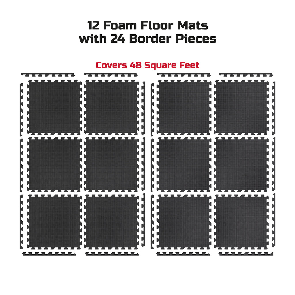 Foam Floor Tiles for Home Gym