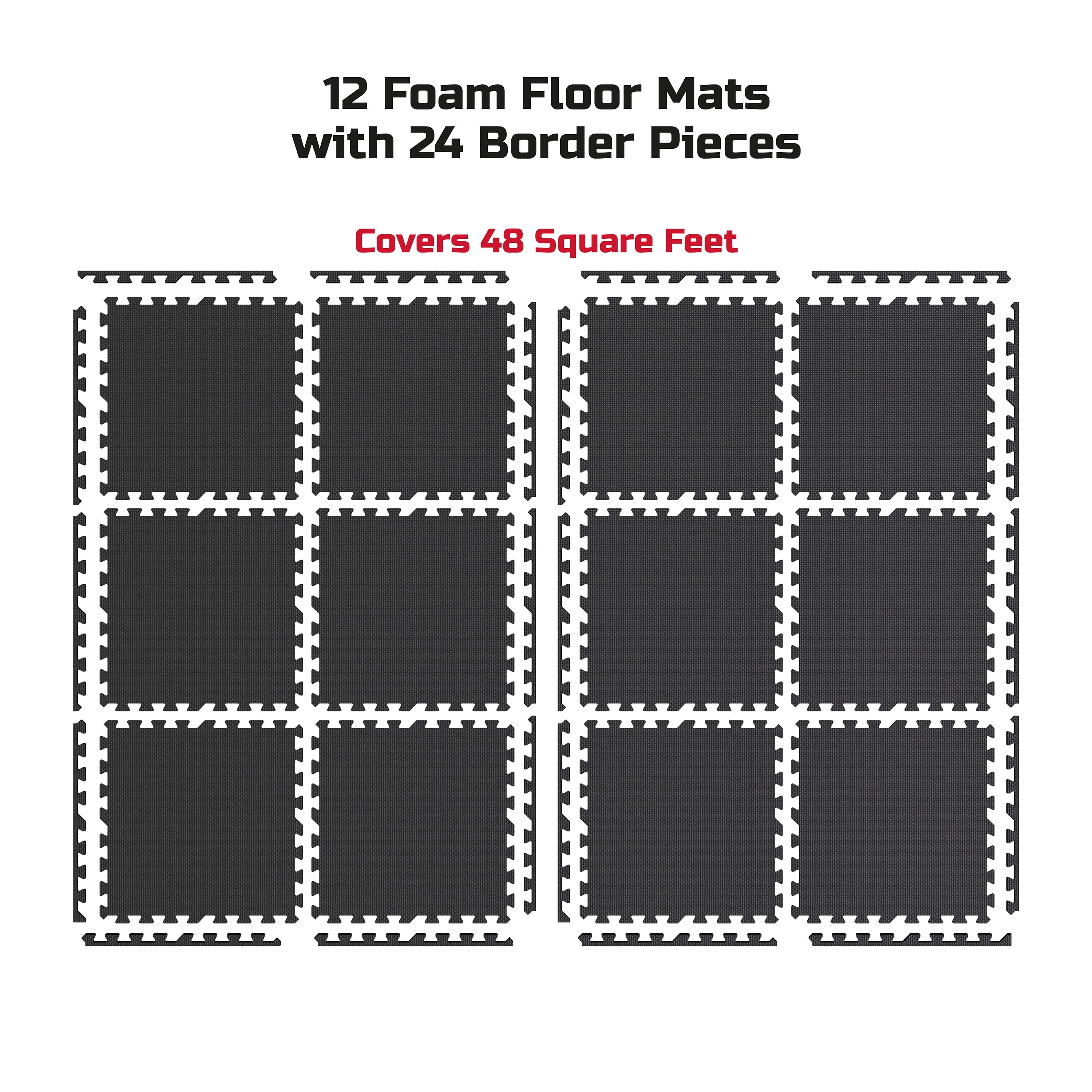 Foam Floor Tiles for Home Gym