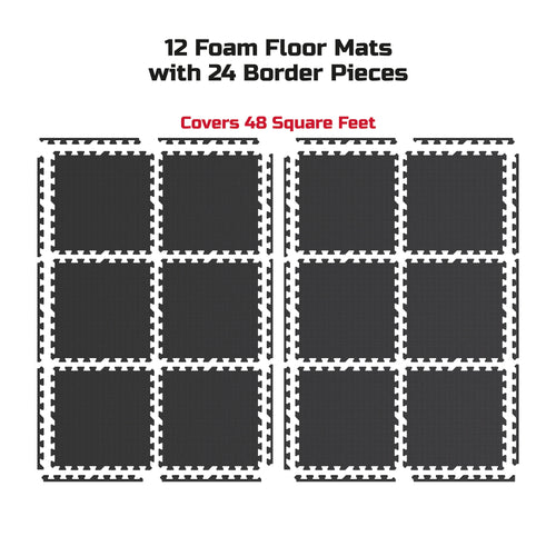 Foam Floor Tiles for Home Gym