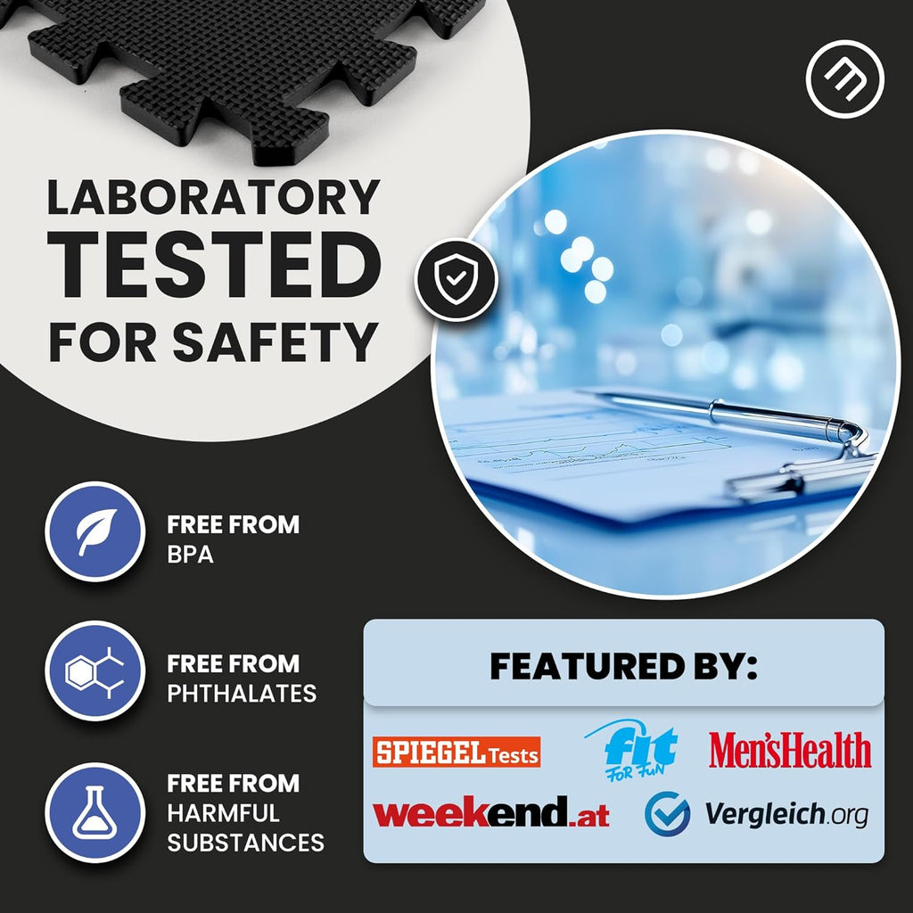 MotionFit Interlocking Gym Floor Mats