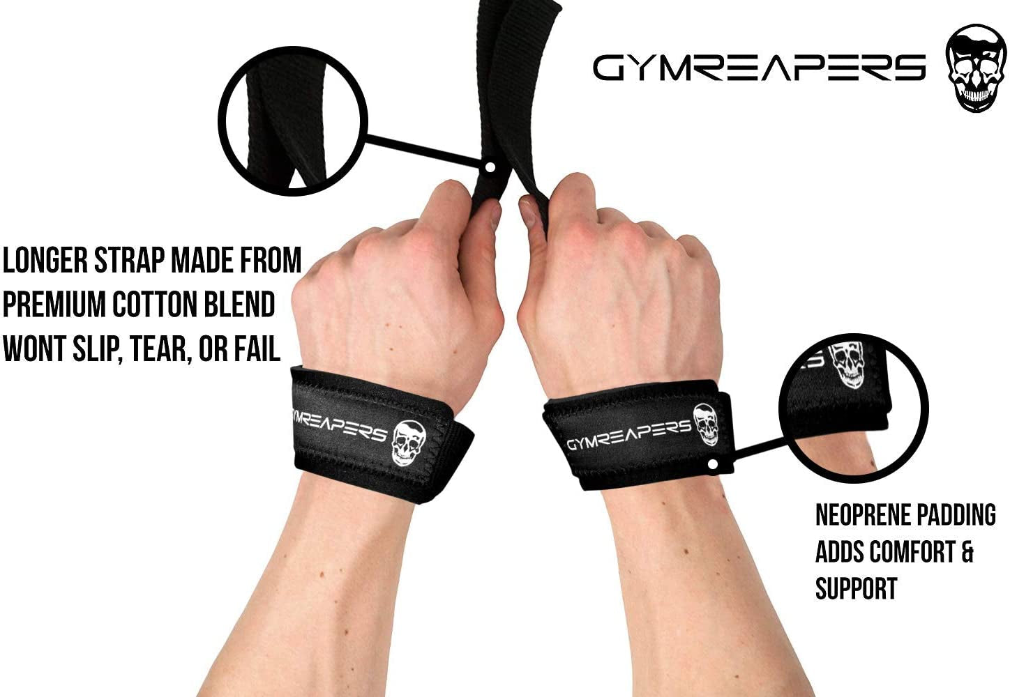 MotionFit Lifting Wrist Straps