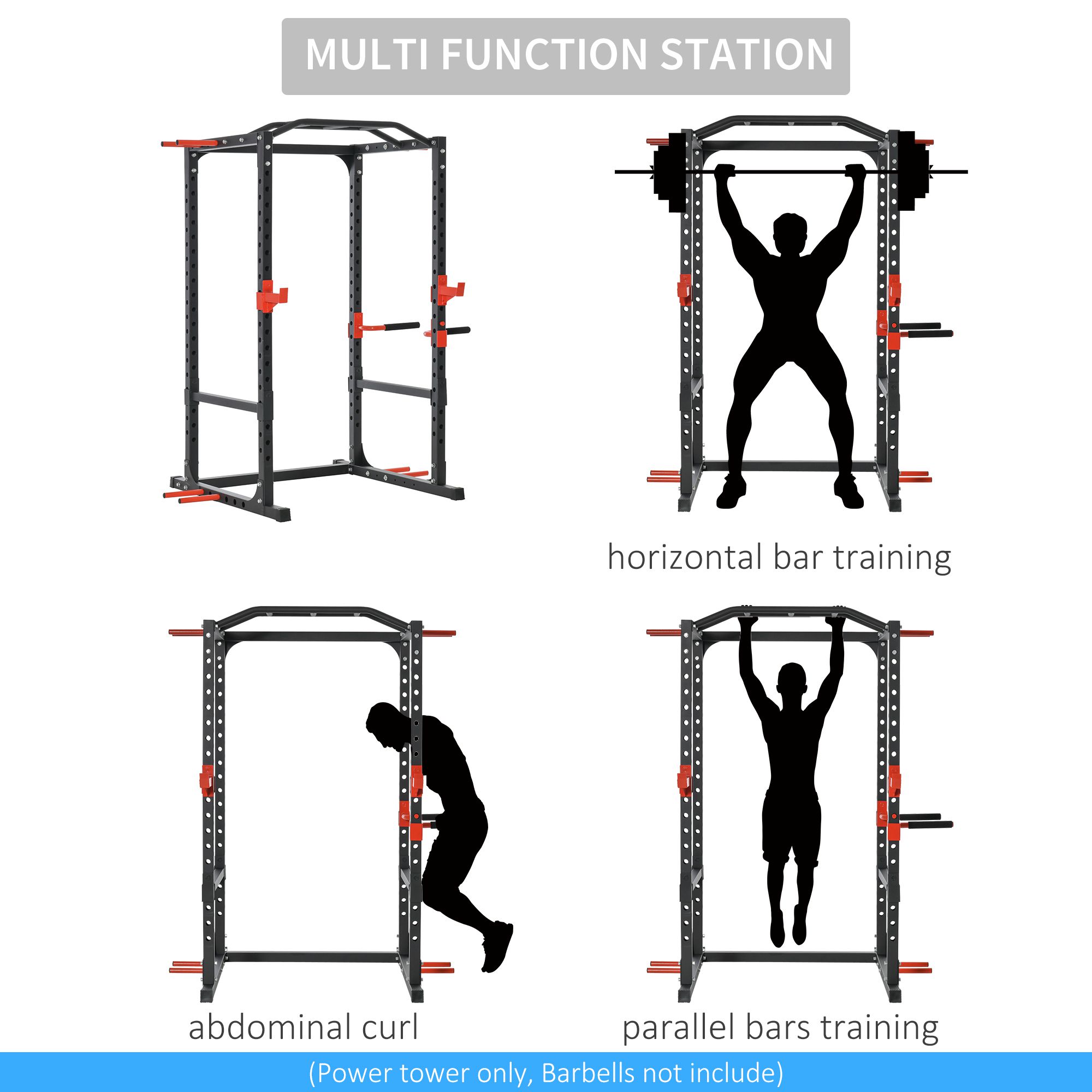 MotionFit Power Tower Home Gym Station - MotionFit