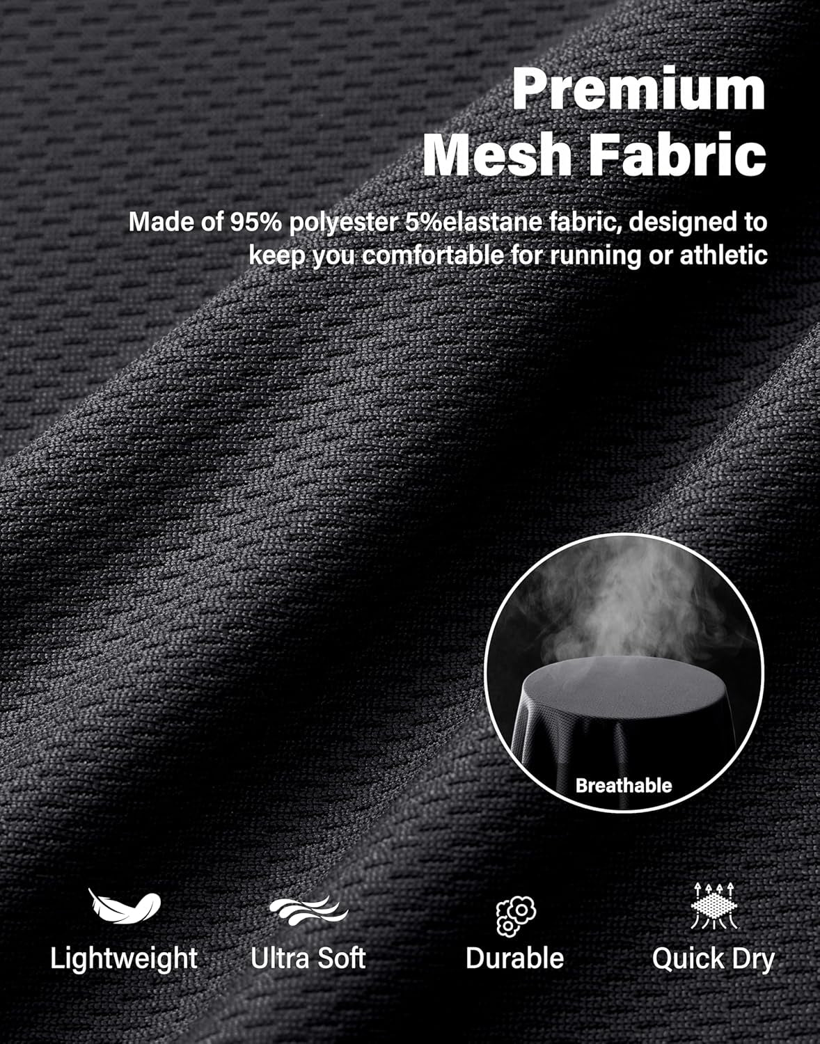 Men's 5"/ 7"/ 9" Workout Running Shorts