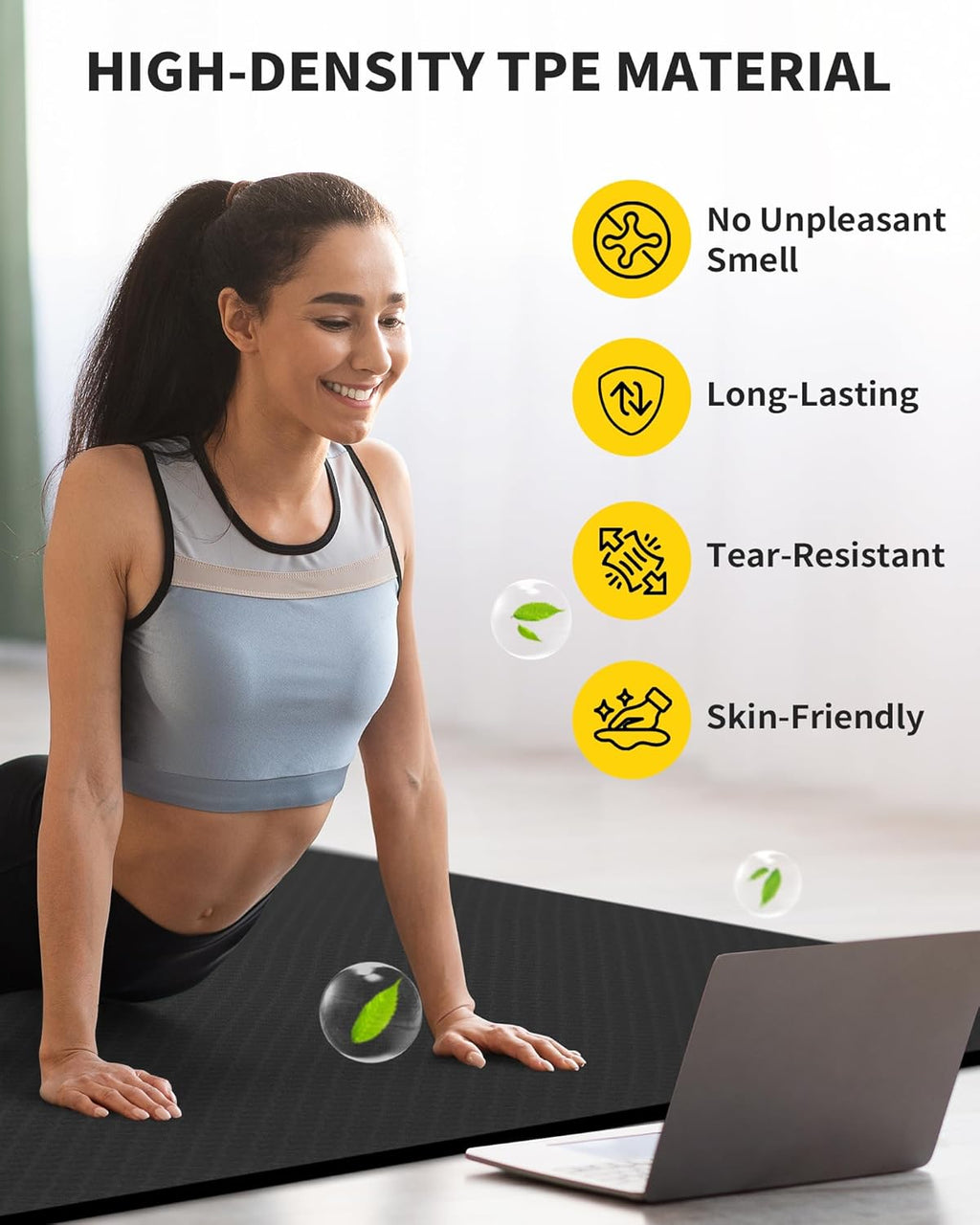 MotionFit Extra-Wide Yoga Mat