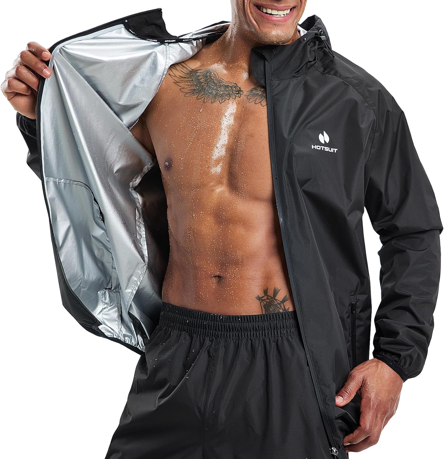 MotionFit Men’s Sauna Suit – Weight Loss Set