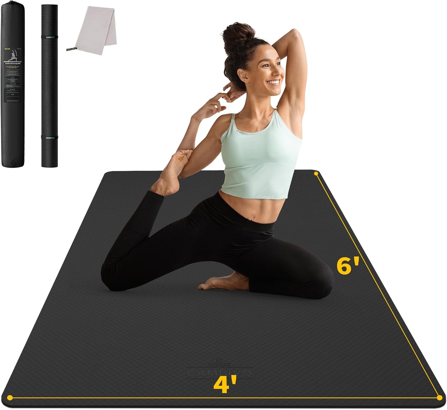 MotionFit Extra-Wide Yoga Mat