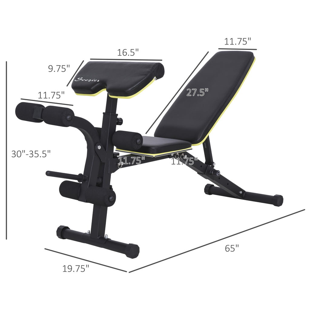 MotionFit Adjustable Weight Bench System - MotionFit