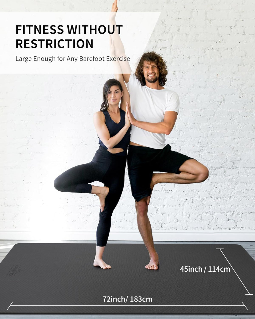 MotionFit Extra-Wide Yoga Mat