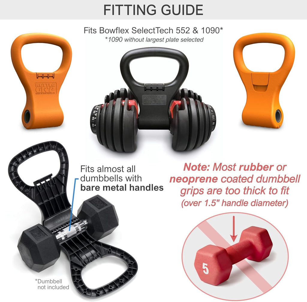 MotionFit Dumbbell-to-Kettlebell Converter Handle